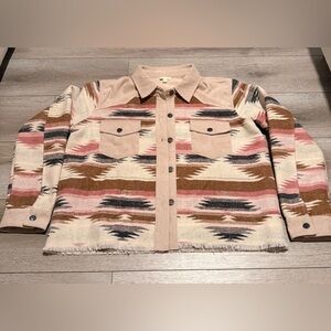 Hem & Thread Corduroy Aztec Jacket